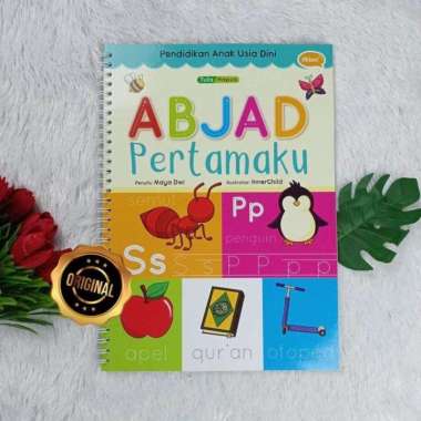 Buku Anak Hapus Tulis Abjad Pertamaku Perkenalan Anak Usia Dini