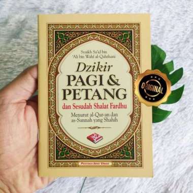 Buku Dzikir Pagi Dan Petang Ukuran Besar B5
