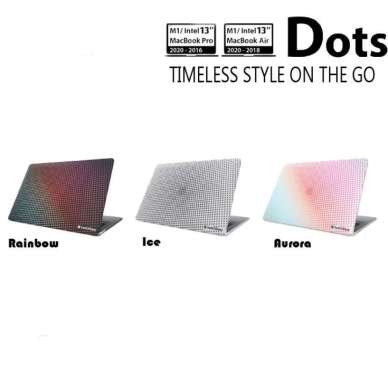 SWITCHEASY DOTS Case Macbook Pro 13 Inch M1 / Air 13 Inch M1 Macbook Pro M1 Aurora