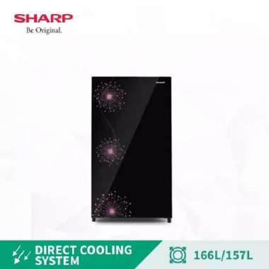Kulkas 1 pintu Sharp 166L | SJ-187MG DB