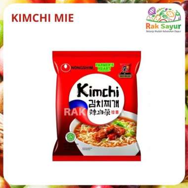 Kimchi Mie Ramyun Korea Nongshim 120gr Mi Instan Korea Halal MUI Padan