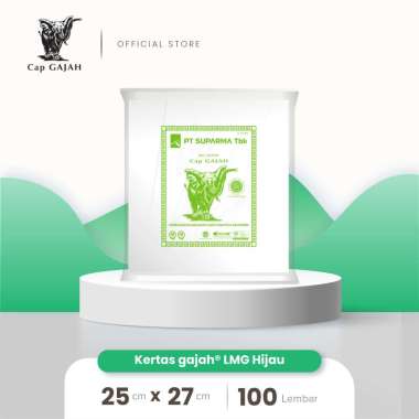 Kertas Bungkus Gajah® LMG Hijau 100sh