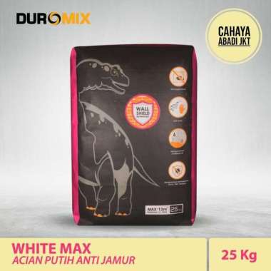 DuroMix White Max - Semen Mortar - Acian Dinding Putih Kualitas Super