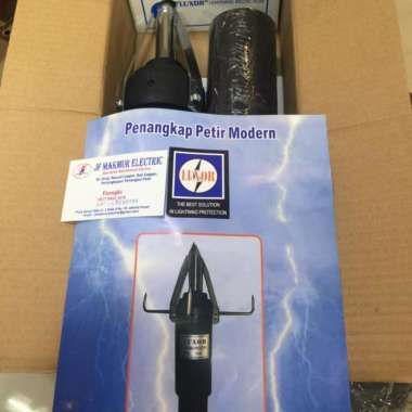 penangkal petir merk LUXOR radius 100mtr