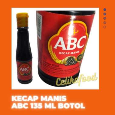 Kecap Manis ABC 135 ml Botol Bumbu Dapur Penyedap Makanan