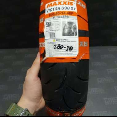 Ban Luar Maxxis 100 80 14 Maxxis Victra Tubless