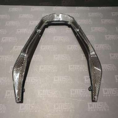 Side Cover Bawah Jok Belakang Part Original Carbon Kevlar New Aerox