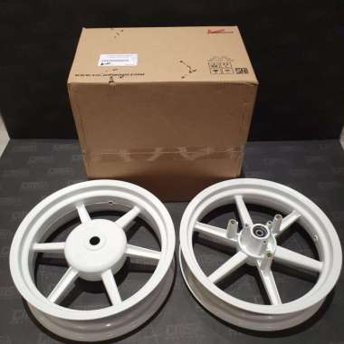 Velg Racing Vrossi Zigen Venom Starmax R14 Palang 6 Aerox 155 Putih