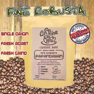Kopi Robusta Garut Papandayan 1 Kg -Fine Robusta- - Bean Bean - Biji