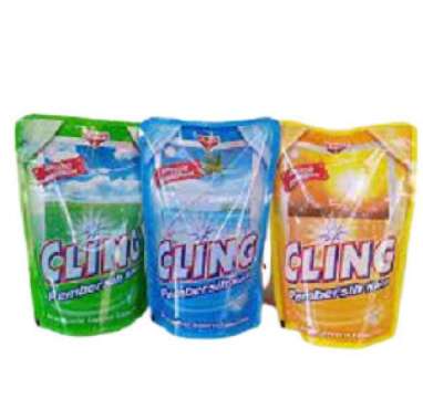 cling pembersih kaca 425ml Biru