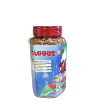 Pakan Ikan Hias Maggot Bsf Kering 100 Gram