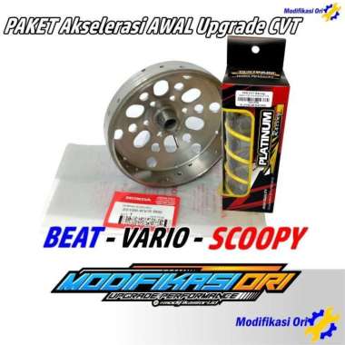 Per CVT Racing Beat fi Mangkok Kampas Ganda Beat fi Beat Karbu Paket BEAT KARBU