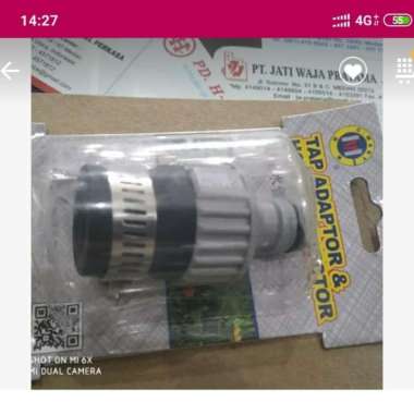 tab adaptor untuk kran air 1/2"