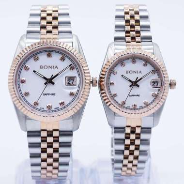 BONIA BNB10550-1617 / 3617 - Jam Tangan Couple Analog ORIGINAL Couple