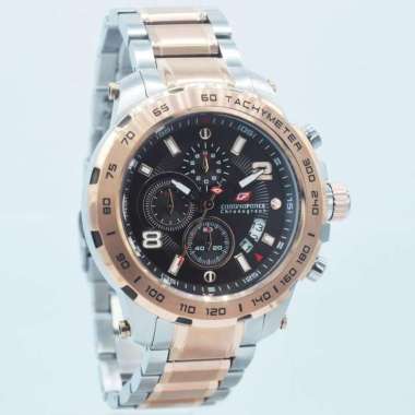 CHRONOFORCE CF5215MRC - Jam Tangan Pria Original - Silver Rose Black