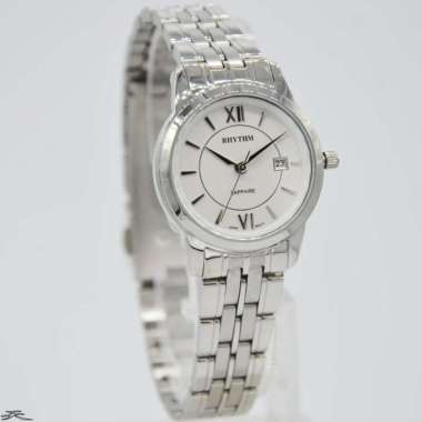 RHYTHM G1304S01 - Jam Tangan Wanita Original - Silver