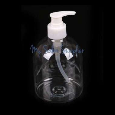 Botol Pump Dispenser 500ml Shampoo / Sabun Mandi / Shower Gel /Hampers