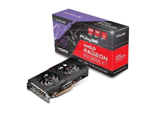 VGA SAPPHIRE RX 6650 XT 8GB PULSE Gaming OC VGA RX6650XT DDR6