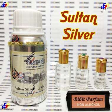 PARFUM SULTAN SILVER BY SURRATI BIBIT MINYAK WANGI ROLL 3ML