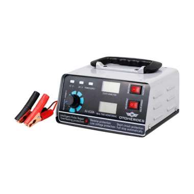 Charger Aki Mobil Motor 400W 12V/24V 400Ah + LCD - AJ-618A