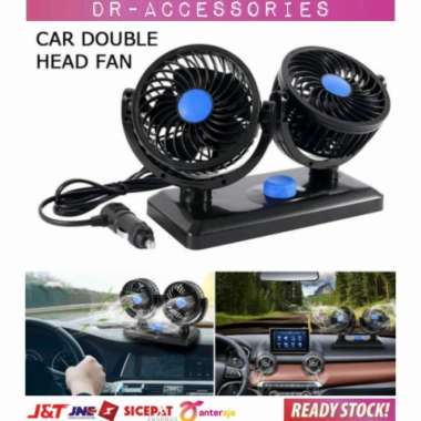 Kipas Angin Mobil Double Headed Fan Kipas Angin Mobil 12Volt
