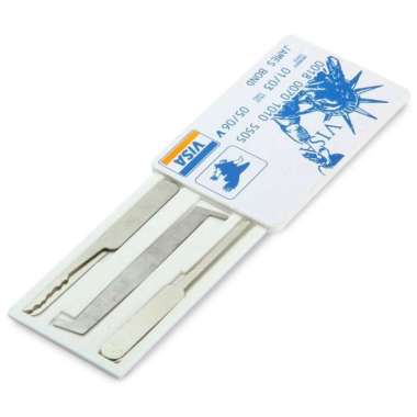 Credit Card Lock Pick Set