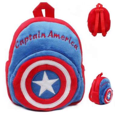 Tas Sekolah Anak Karakter Kartun Captain America