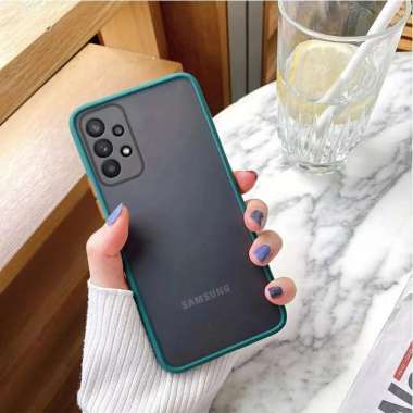 Case Samsung Galaxy A33 5G/A53 5G/A73 5G Bonus Tempered Glass a53 5G - hijau tua