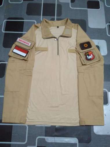 BAJU KAOS TACTICAL BRIMOB / COMBAT SHIRT