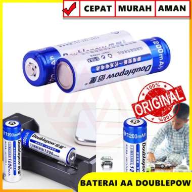 DOUBLEPOW AA 1200MAH 1.2V RECHARGEABLE BATTERY AA DOUBLEPOW 1200MAH