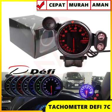 TACHOMETER DEFI BF 7 WARNA TACHOMETER DEFI HIGH QUALITY UNIVERSAL