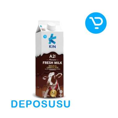 Promo Harga KIN Fresh Milk Double Chocolate 950 ml - Blibli