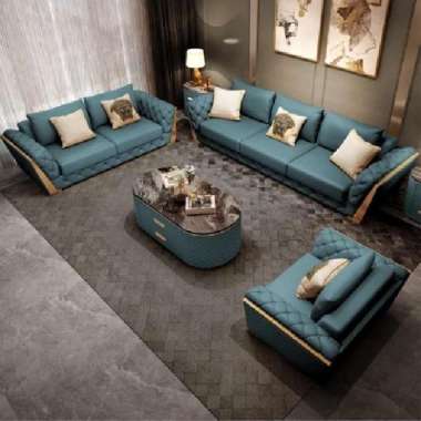 Sofa 321 Mewah Modern Sofa Ruang Tamu Model Eropa