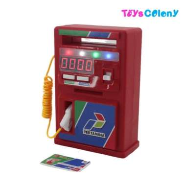 MAINAN MINI SPBU - POM BENSIN RKC10038-1 Merah