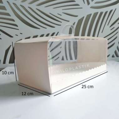 [ 5pcs ]Box Mika Pudding MBX 12x25x10 / Dus Tart / Box Parcel Mika Tanpa Tali