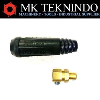 Kabel Konektor Colokan Las Listrik Male / Cowok Cable Socket Connector