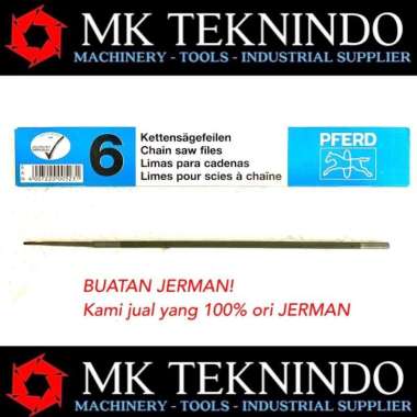 Kikir Bulat Chainsaw Rantai Chain Saw 4.8 x 200 mm 3/16 Inch Gergaji