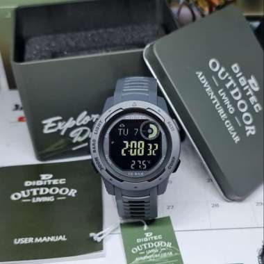 Jam Tangan Digitec DS-8100T Grey - Original