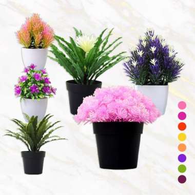 SK-C600 C605 Bunga Artificial Dekorasi Rumah Hiasan Pajangan / Bunga Hias Plastik Dekorasi Meja / Ta