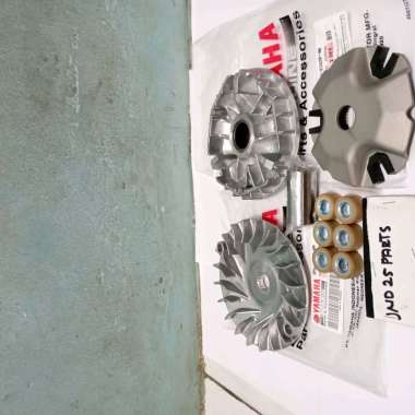 PKT CVT RUMAH ROLLER ASSY+KIPAS ROLLER ONLY YAMAHA MIO M3 MIO Z 125 CC ORI 2PH