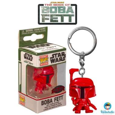 Funko Pocket POP! Keychain Star Wars The Book of Boba Fett (Red)