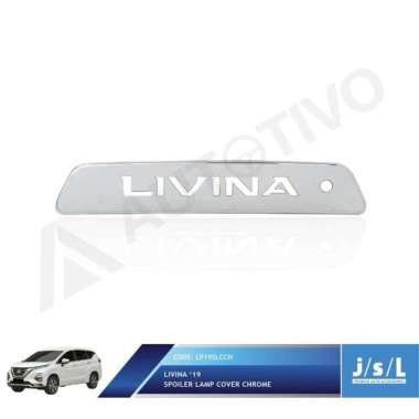 Spoiler Lamp Cover All New Livina 2019 Cover Lampu Spoiler Chrome