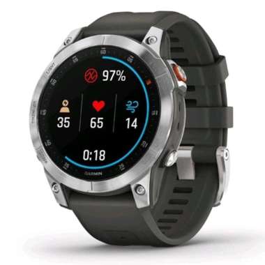 Jam Tangan Garmin epix (Gen 2) - Smartwatch GPS dengan Layar AMOLED 1.4 Inci, Baterai Hingga 31 Hari, dan Fitur Kesehatan Lengkap