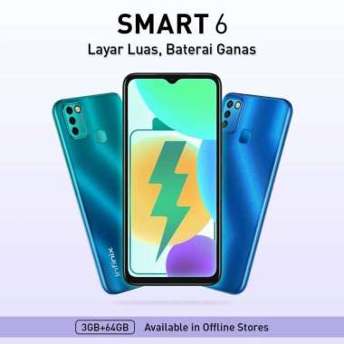 handphone infinix smart 6 3/64 original