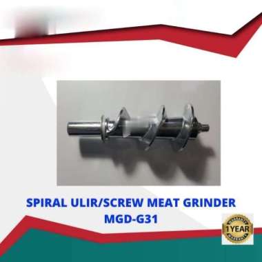 Sparepart Spiral Ulir Gilingan Daging Meat Grinder MGD-G31 FOMAC