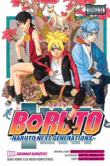 KOMIK BORUTO - NARUTO NEXT GENERATION Vol 1