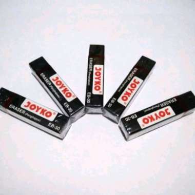 penghapus pensil besar hitam joyko per pcs
