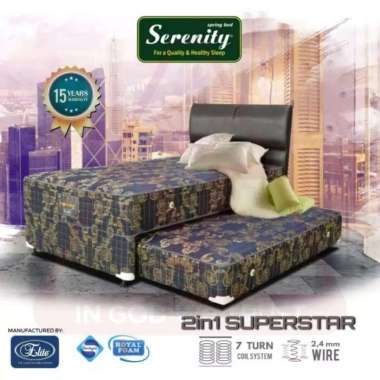 Kasur 2In1 Elite Serenity Superstar