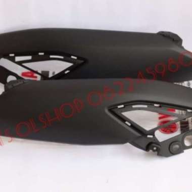 BODY BELAKANG KANAN KIRI NEW NMAX 155 HITAM DOFF ORI YGP 2020
