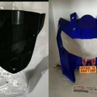 Batok dan Visor yamaha Vixion advance biru original